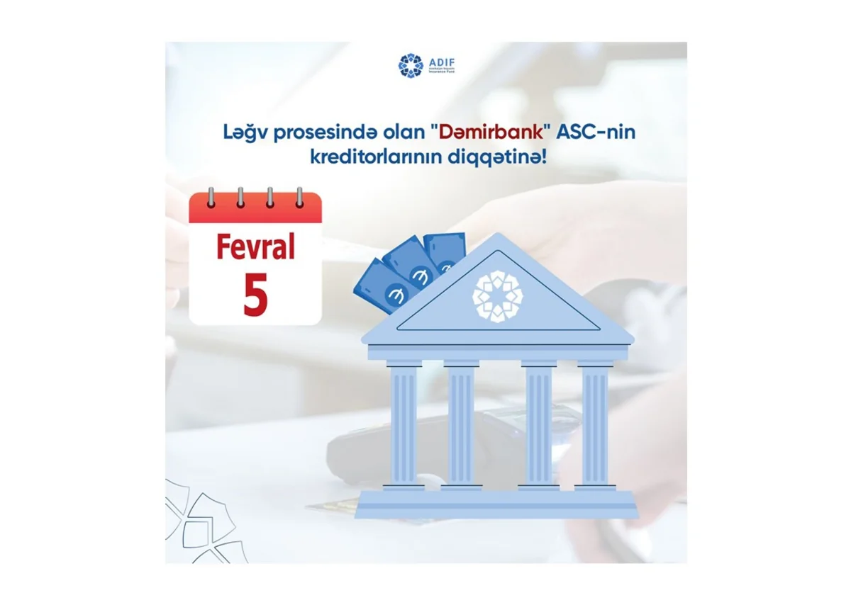 ƏSF Dəmir Bankın kreditorlarına müraciət edib