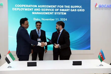 SOCAR и IntelliGrid подписали соглашение о внедрении системы управления умными газовыми сетями