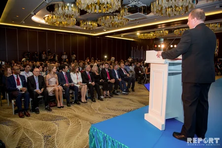 Beynəlxalq Xüsusi Olimpiya Komitəsinin 50 illik yubileyi Bakıda qeyd olunur - FOTO
