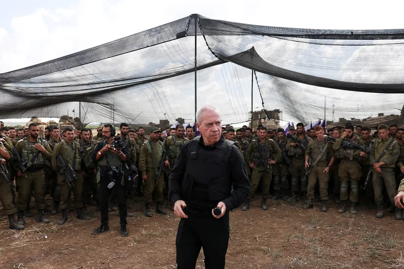 Министр обороны Израиля посетил расположение войск на границе с сектором Газа