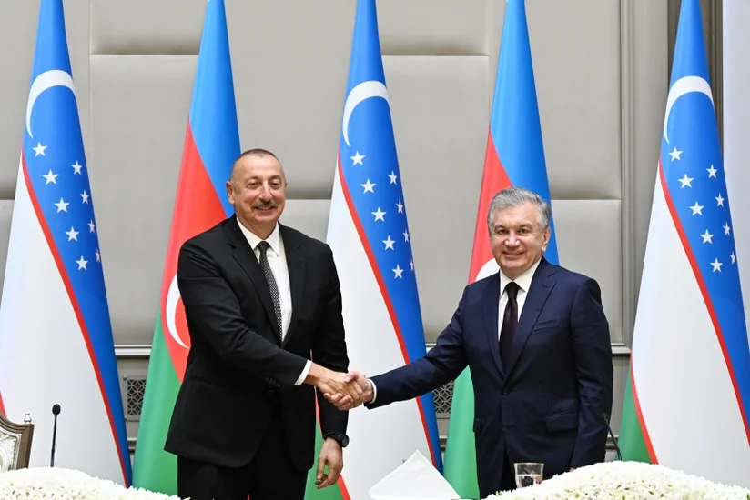 Ilham Aliyev expresses gratitude to Uzbek president