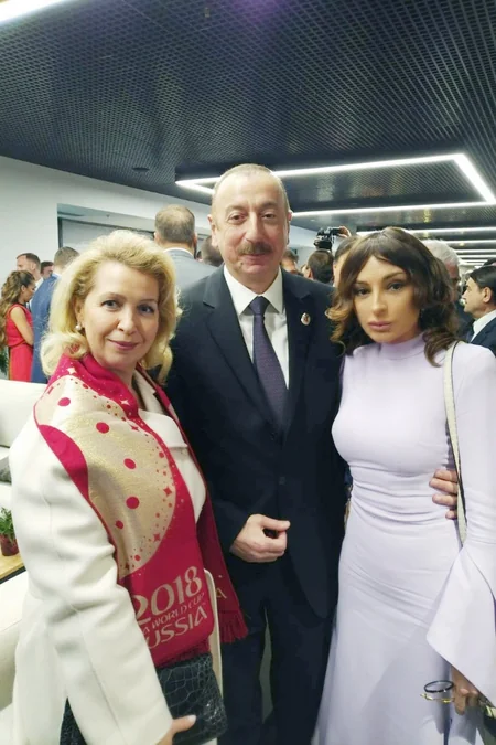 İlham Əliyev Moskvada futbol üzrə dünya çempionatının açılış mərasimində iştirak edib
