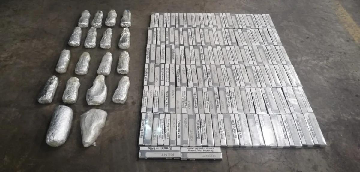 İrandan Azərbaycana 15 kq-dan artıq narkotik keçirilməsinin qarşısı alınıb