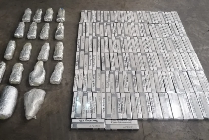 İrandan Azərbaycana 15 kq-dan artıq narkotik keçirilməsinin qarşısı alınıb