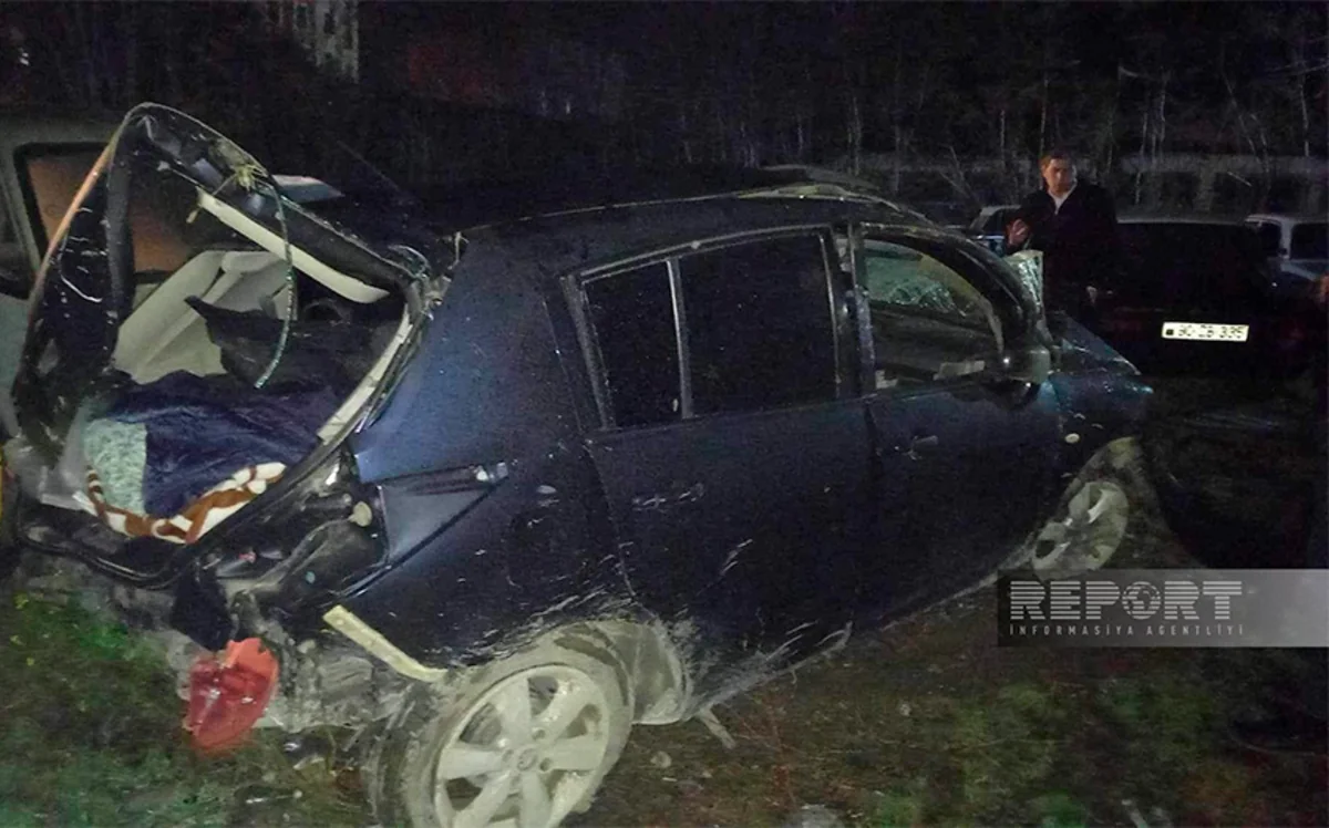 Ödənişli yolda nəqliyyat hadisəsi olub, ölən və yaralanan var