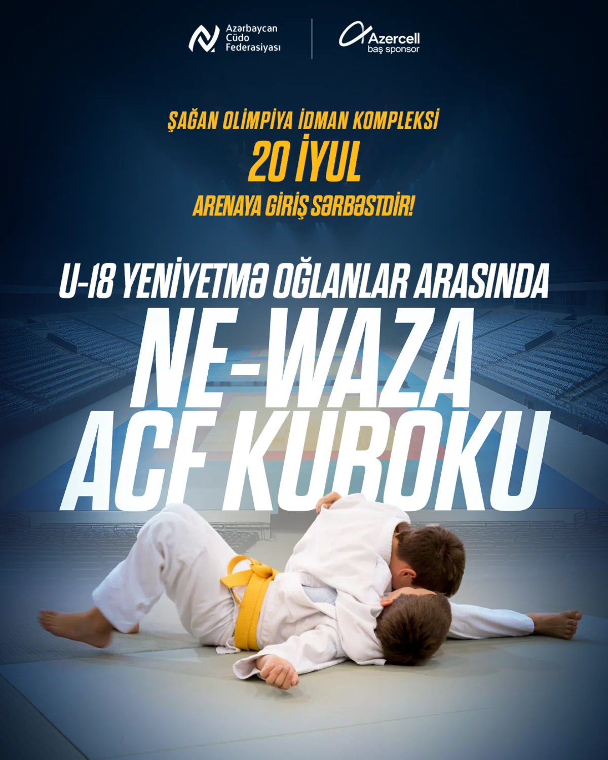 Cüdo üzrə yeniyetmələr arasında ACF Kuboku keçiriləcək
