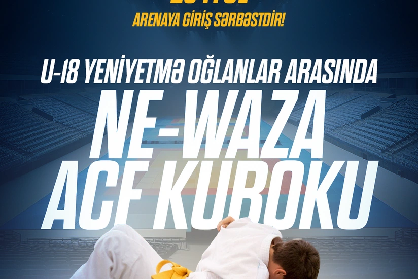 Cüdo üzrə yeniyetmələr arasında ACF Kuboku keçiriləcək