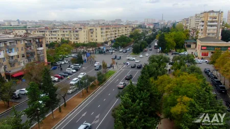 Bakının Əhməd Rəcəbli küçəsinin bir hissəsində təmir işləri aparılıb