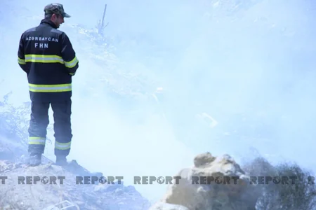 Suraxanıda yanğın olub