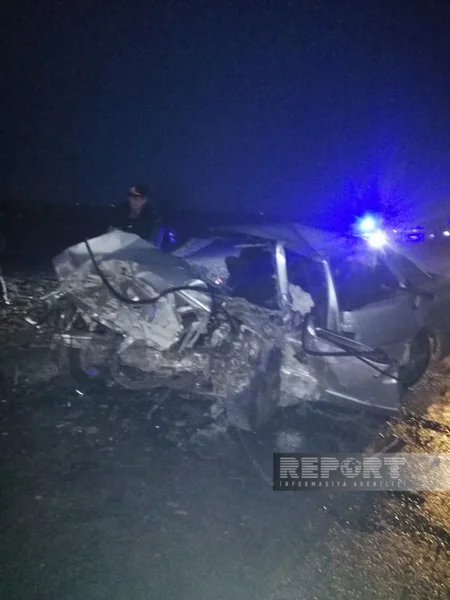 Bərdədə ağır yol qəzasında ölənlərin sayı 5-ə çatıb - YENİLƏNİB