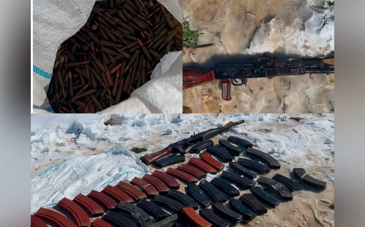 Biləsuvarda Kalaşnikov avtomatı aşkarlanıb