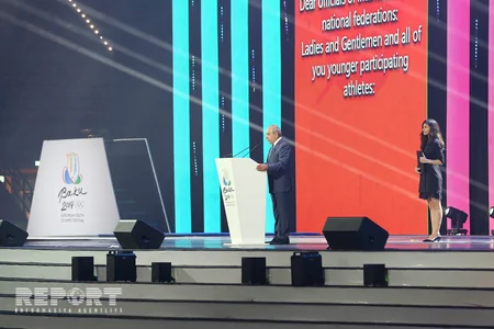 Bakı-2019: Avropa Gənclər Yay Olimpiya Festivalı rəsmən açıq elan olunub - FOTOREPORTAJ
