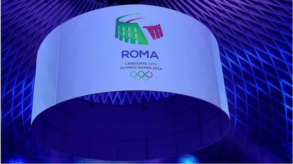 Romanın Olimpiya Oyunlarının ev sahibliyinə namizədliyini əks etdirən loqo təqdim olunub