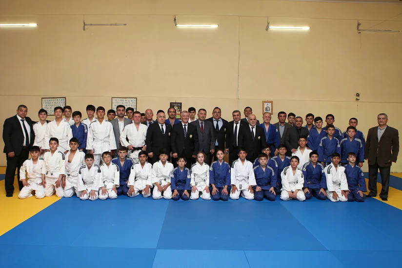 Azərbaycan Cüdo Federasiyasının Qusar Təlim-Məşq Mərkəzinin açılışı olub