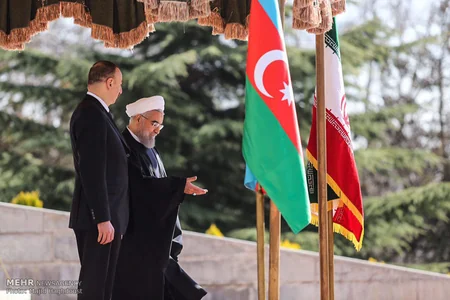​İranda Azərbaycan Prezidentinin rəsmi qarşılanma mərasimi olub