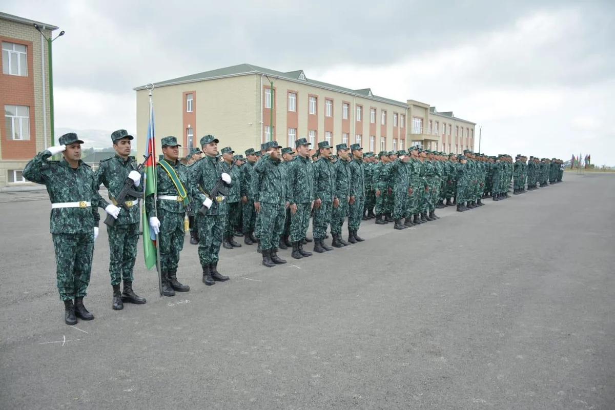 DSX-nin hərbi qulluqçularına ali hərbi rütbələr verilib