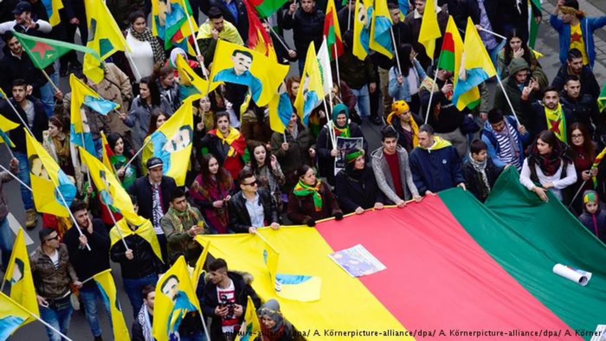 В Ганновере тысячи курдов провели акцию протеста против политики Турции