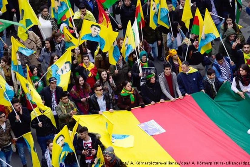 В Ганновере тысячи курдов провели акцию протеста против политики Турции