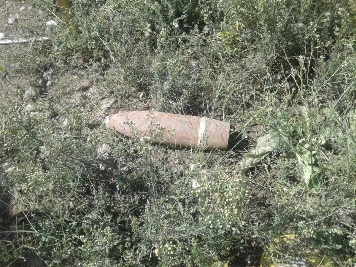 Füzulidə daha bir mərmi tapılıb