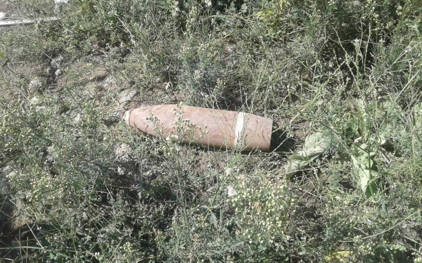 Füzulidə daha bir mərmi tapılıb