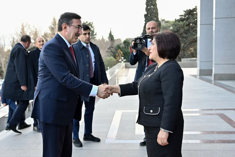 Milli Məclisin sədri Türkiyənin vitse-prezidenti ilə görüşüb - YENİLƏNİB