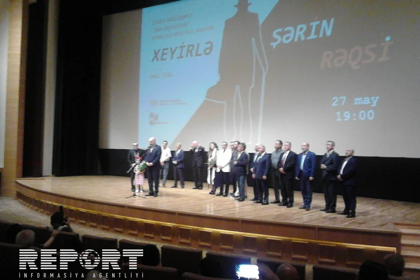Xeyirlə Şərin rəqsi filminin təqdimat mərasimi keçirilib