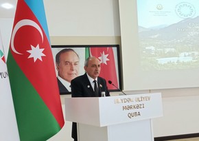Qubada Qərbi Azərbaycan bizim tarixi torpaqlarımızdır mövzusunda konfrans keçirilib