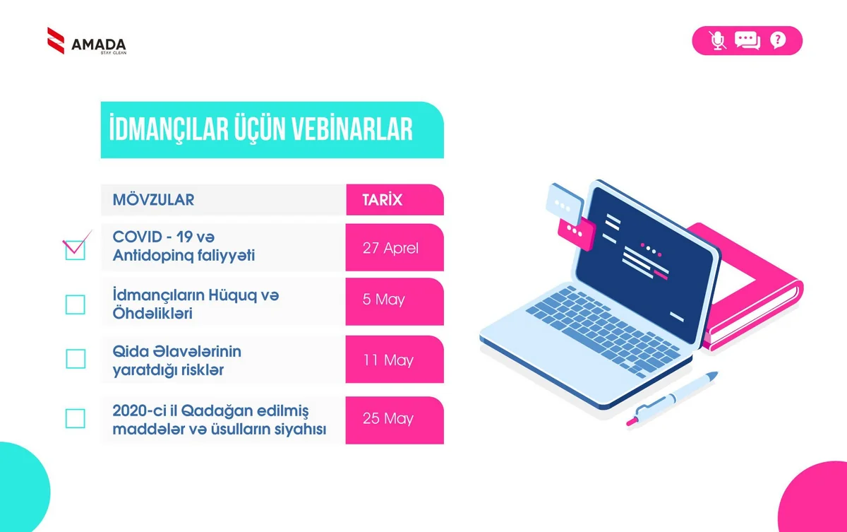AMADA onlayn təhsil proqramına start verdi