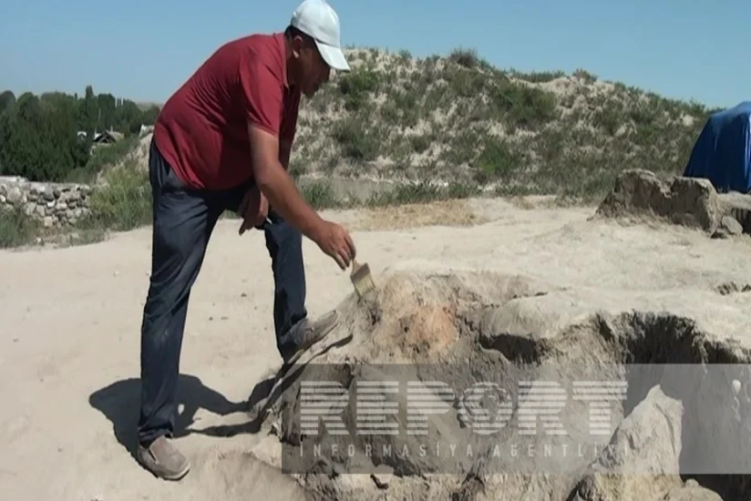 Goranboyda beynəlxalq arxeoloji ekspedisiya tədqiqatlar aparır