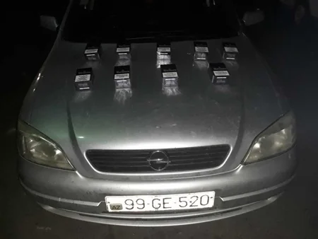 Gürcüstandan Azərbaycana qanunsuz yolla külli miqdarda siqaret gətirilməsinin qarşısı alınıb