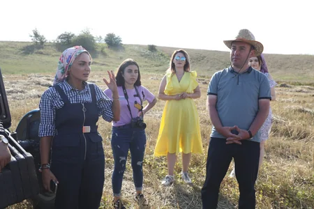 Bu il Azərbaycanda 700 kombayn biçinə çıxarılıb