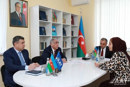 Saleh Məmmədov Abşeronda vətəndaşları qəbul edib