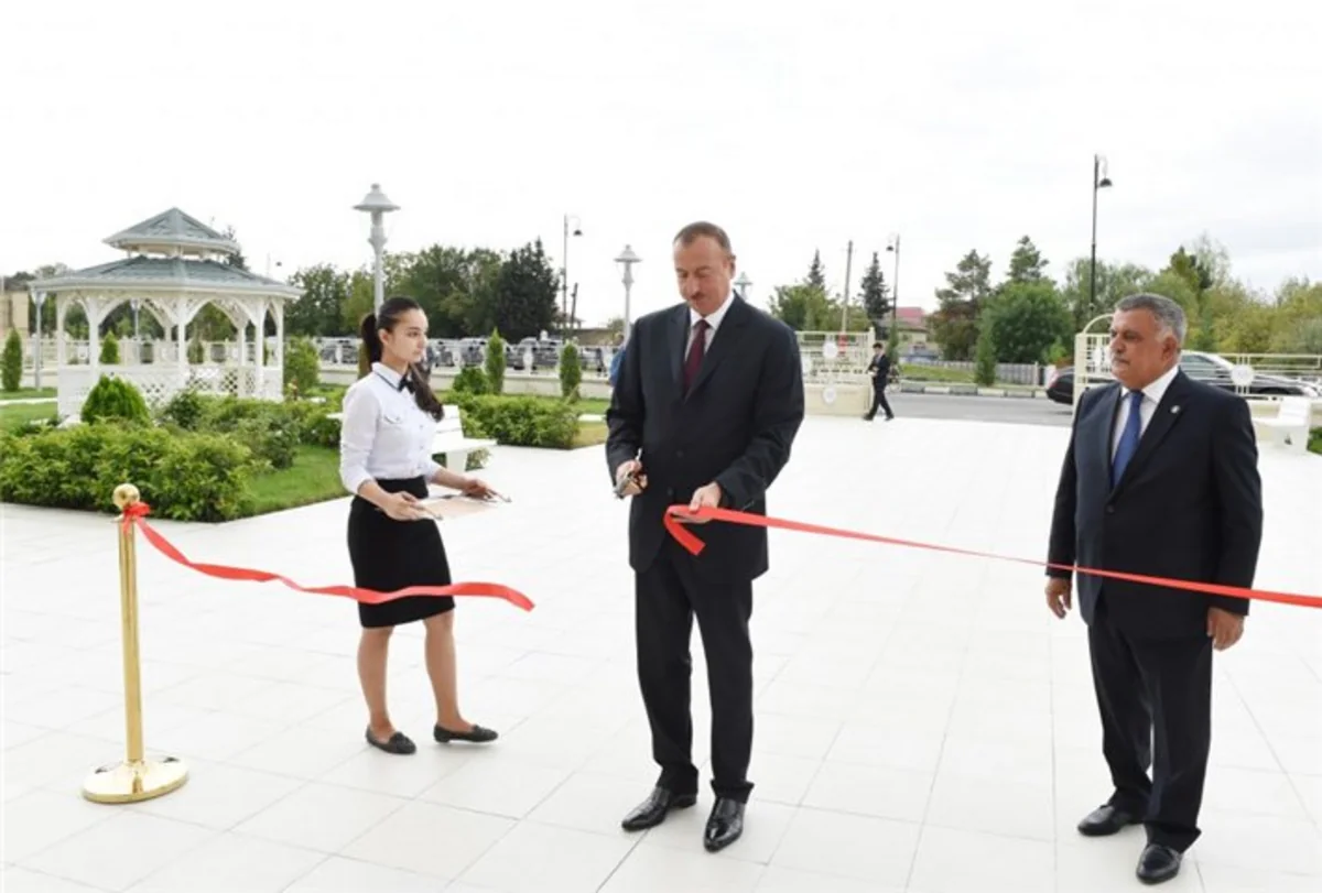 ​Prezident SABIS Sun Beynəlxalq məktəb kompleksi və Qolf klubunun açılışını edib