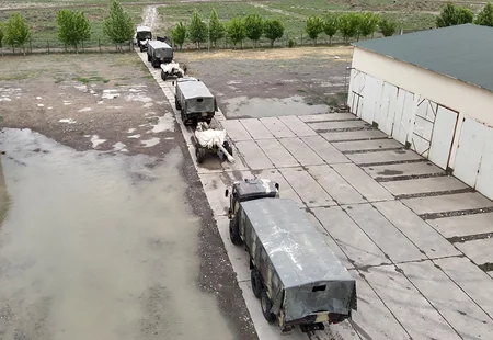 Baş Qərargah rəisi artilleriya bölmələrinin taktiki təlimini izləyib