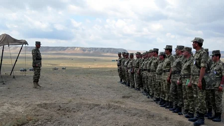 Azərbaycan Silahlı Qüvvələrinin Kimya Qoşunlarının döyüş hazırlığı təlimi keçirilib