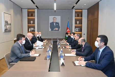Azerbaijani FM meets US Senior Advisor for Caucasus Negotiations