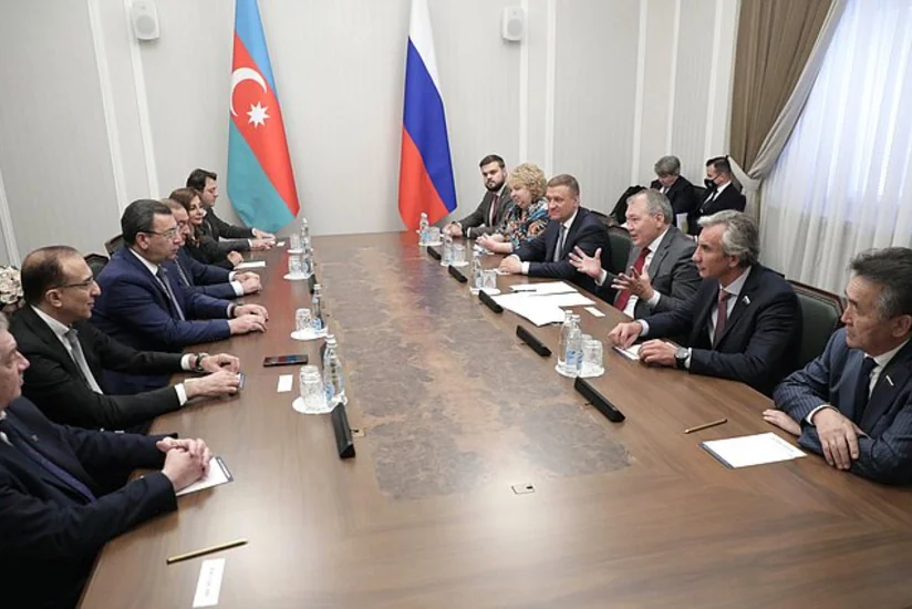 Депутаты Госдумы встретились с делегацией Милли Меджлиса Азербайджана