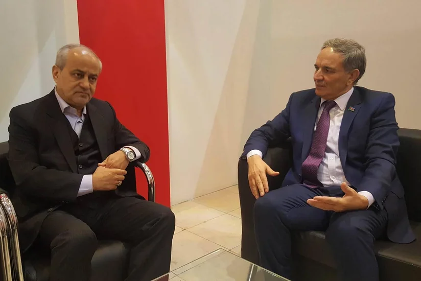 Əflatun Amaşov İrana səfəri çərçivəsində görüşlər keçirib