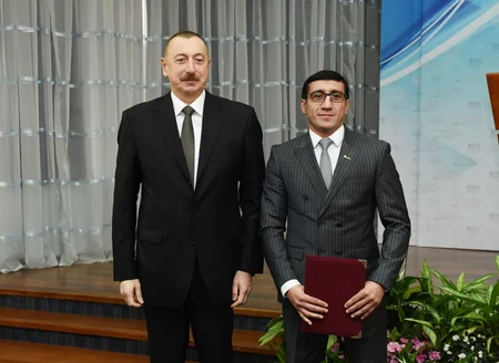 President Ilham Aliyev attends ceremony dedicated to sport results of 2017 - UPDATED