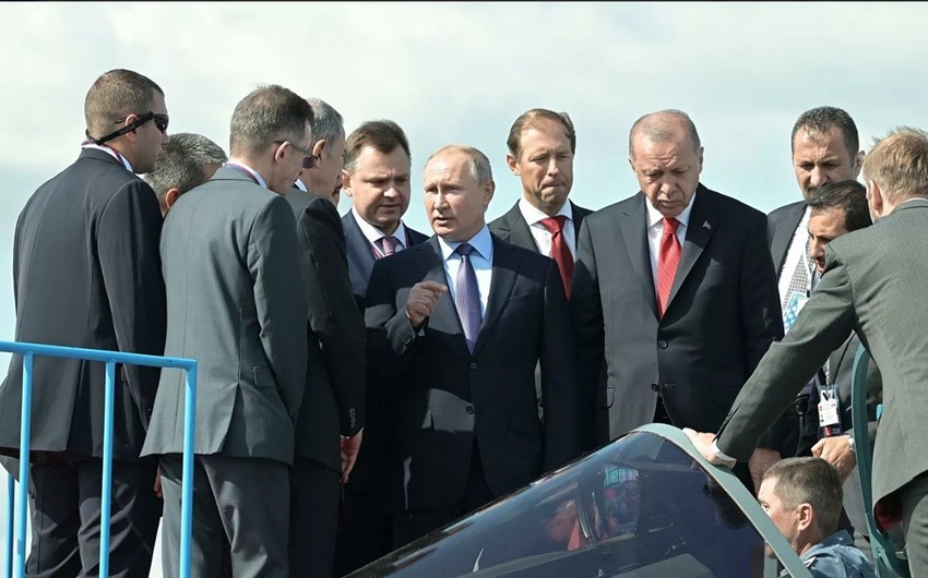 Ərdoğan Türkiyənin ABŞ-ın F-35 qırıcıları əvəzinə Rusiya qırıcılarını alacağını güman edir