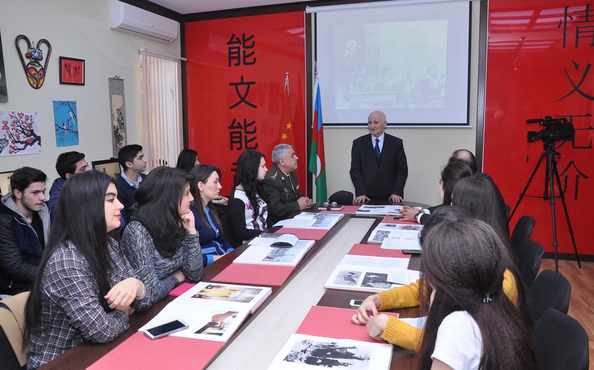 ADU-da General Əliağa Şıxlinski və Çin mövzusunda seminar keçirilib