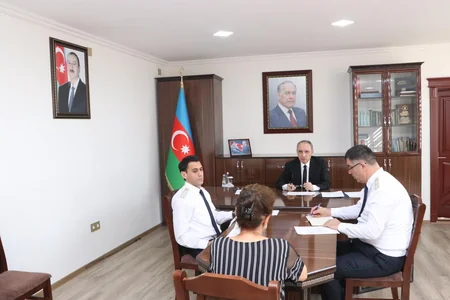 Baş prokuror Tovuz rayonunda vətəndaşları qəbul edib