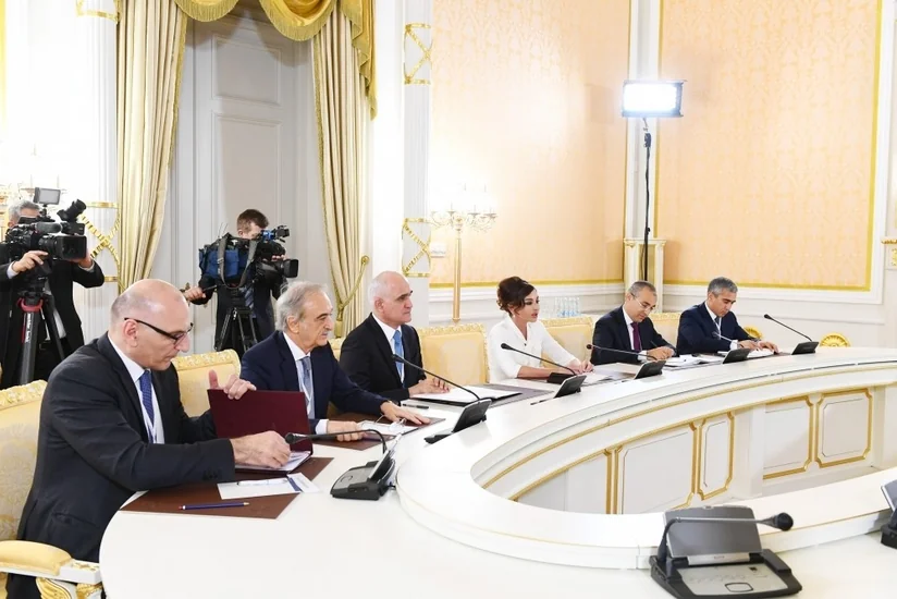 Mehriban Əliyeva: Azərbaycanda rus dilinə və rus mədəniyyətinə böyük hörmətlə yanaşırlar