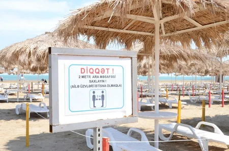 Bakıda çimərliklər açıldı