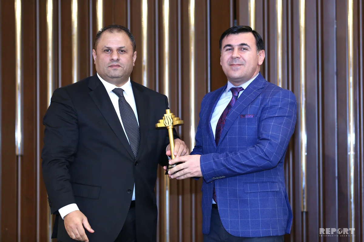 Report İnformasiya Agentliyi İlin media qurumu mükafatına layiq görülüb - FOTO