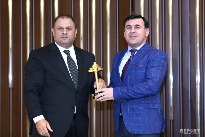 Report İnformasiya Agentliyi İlin media qurumu mükafatına layiq görülüb - FOTO