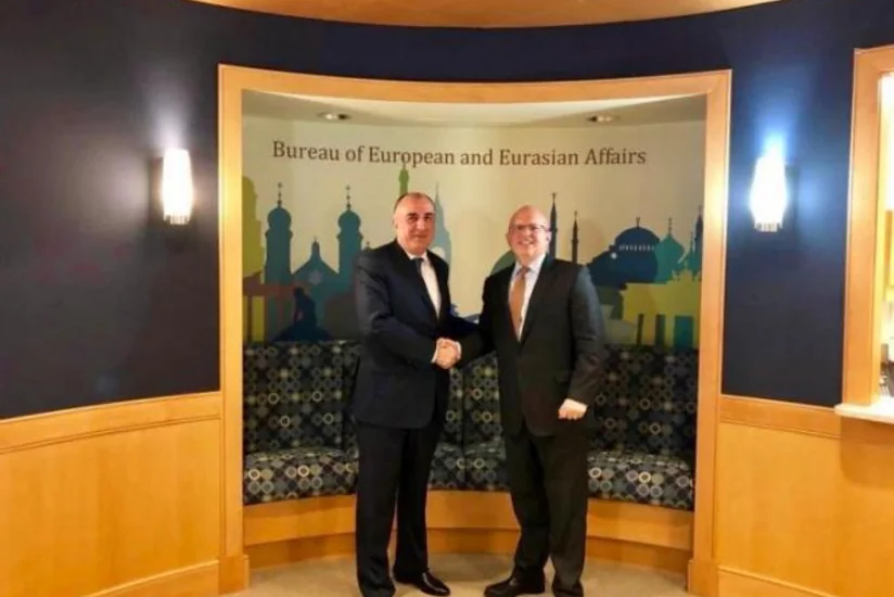 Elmar Məmmədyarov ABŞ dövlət katibinin müavini ilə görüşüb