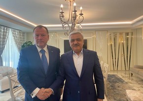 Rövnəq Abdullayev IJF prezidenti ilə görüşüb