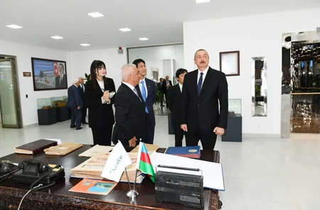 President Ilham Aliyev attended ceremony to launch “Shimal-2” power station