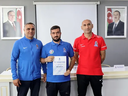 Ağcabədidə keçirilən D kateqoriyalı məşqçi kurslarına yekun vurulub